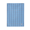 COCOLILI Blue Sonaike cotton tea towel, 45 × 65 cm, on a white background