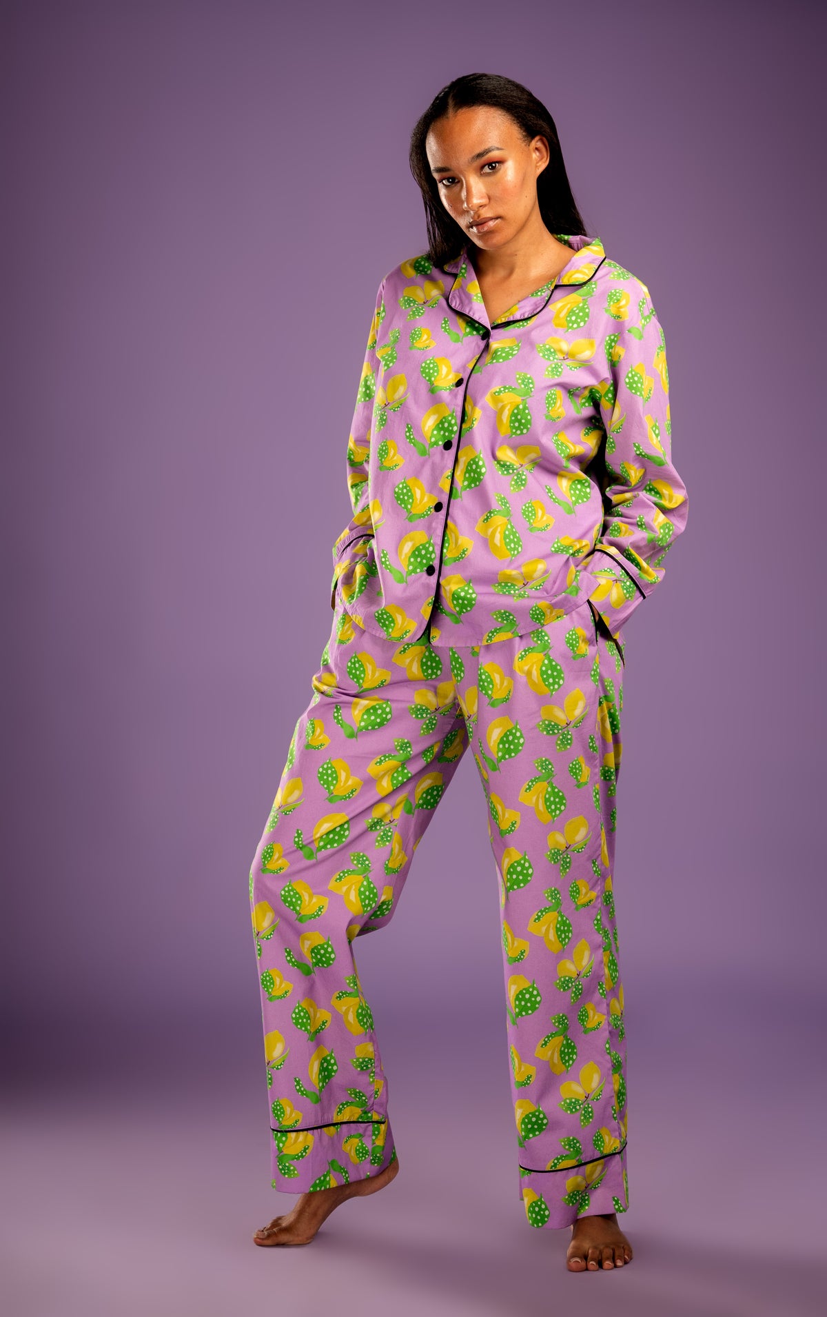 NALA | Pajama Pants with Long Sleeve Shirt