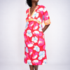 MAUA Cotton Midi Kaftan Dress with Pockets