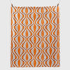 WAVE Rectangular Cotton Canvas Tablecloth