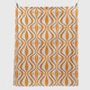 WAVE Rectangular Cotton Canvas Tablecloth