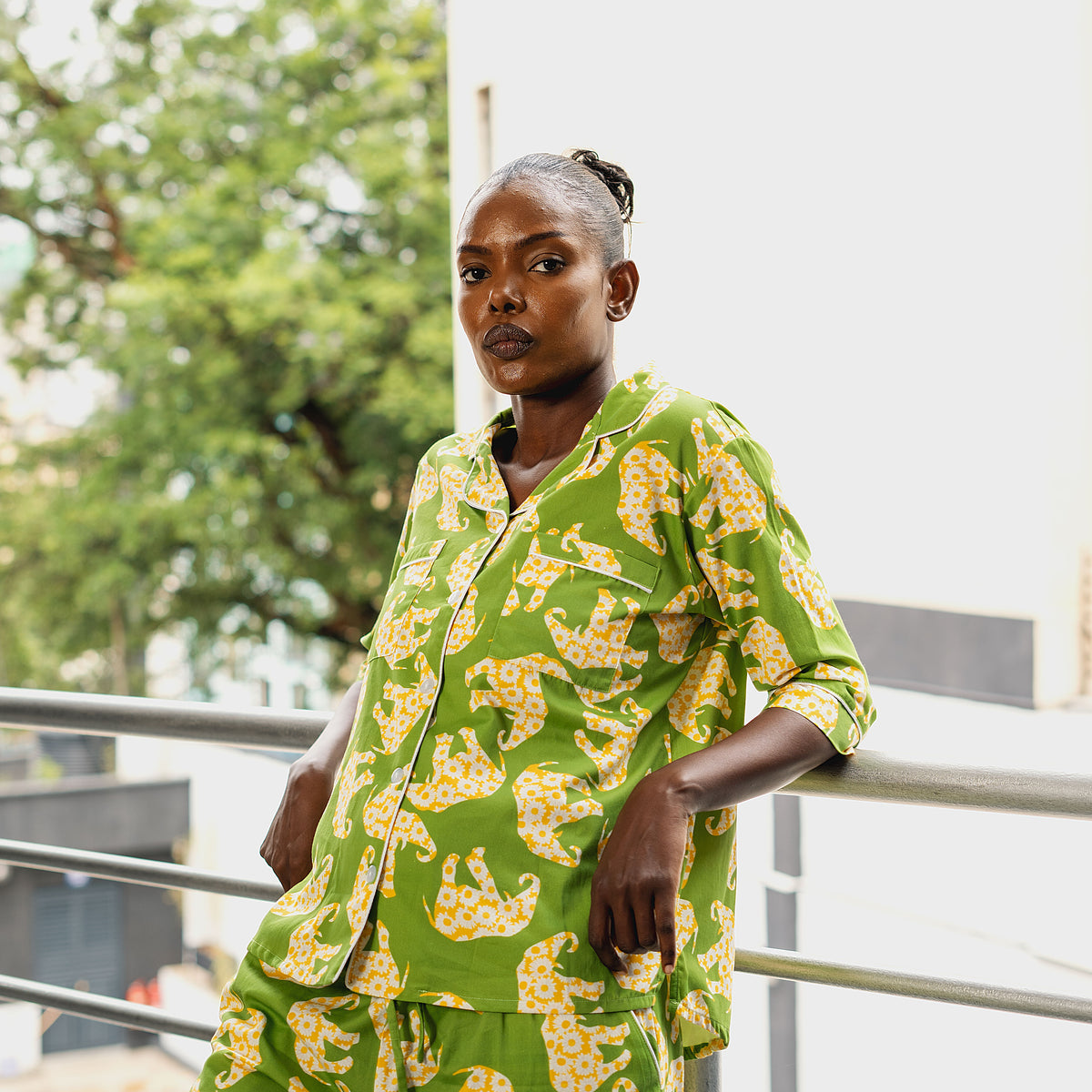 NALA | Pajama Pants with 3/4 Sleeve Shirt