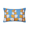 MIKONDO Lumbar Cotton Canvas Cushion Cover
