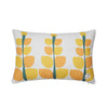 MIKONDO Lumbar Cotton Canvas Cushion Cover