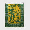 MAUMBO Rectangular Cotton Canvas Tablecloth