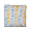 Cotton Canvas Chair Pad with Ties