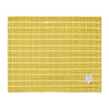 COCOLILI Yellow Sonaike cotton placemat, 34 × 42 cm.