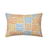PLANTAIN Lumbar Cotton Canvas Cushion Cover