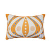 WAVE Lumbar Cotton Canvas Cushion Cover
