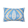WAVE Lumbar Cotton Canvas Cushion Cover