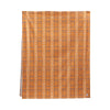Orange Sonaike rectangular cotton canvas tablecloth, 140 × 340 cm — original hanging photograph