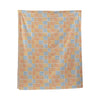 Plantain Sierra rectangular cotton canvas tablecloth, 140 × 340 cm — original hanging photograph
