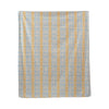 Sierra Sonaike rectangular cotton canvas tablecloth, 140 × 340 cm — original hanging photograph