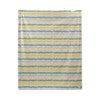 Yellow Kale rectangular cotton canvas tablecloth, 140 × 340 cm — original hanging photograph