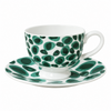 COCOLILI Evergreen Mafiga new bone china porcelain tea cup & saucer