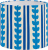 Majani blue drum lampshade