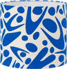 Maumbo Tribal blue drum lampshade