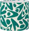 Maumbo Tribal green drum lampshade