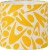 Maumbo Tribal yellow drum lampshade