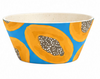 COCOLILI Cobalt Papaya bamboo melamine dessert bowl