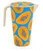 COCOLILI Cobalt Papaya bamboo melamine pitcher