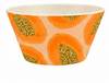 COCOLILI Orange Papaya bamboo melamine cereal bowl