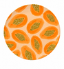 COCOLILI Orange Papaya bamboo melamine dinner plate