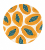 COCOLILI White Papaya bamboo melamine side plate
