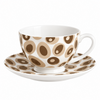 COCOLILI Sandstone Mafiga new bone china porcelain tea cup & saucer