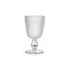 Woven Glass Goblet — Clear