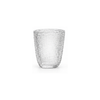 Woven Glass Tumbler — Clear