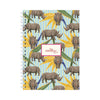 DAFTARI Kifaru blue A5 notebook — original cover artwork on the existing Daftari notebook template