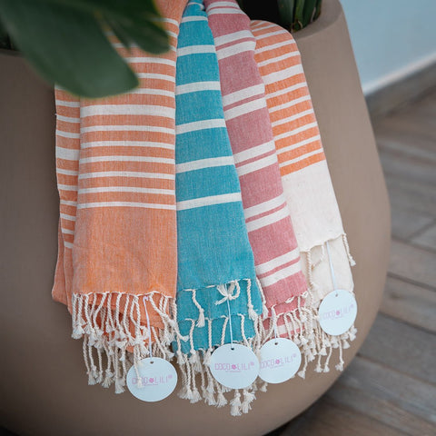 Hand Woven Beach Towels | Beach and Pool Essentials - CocoLiliAfrica