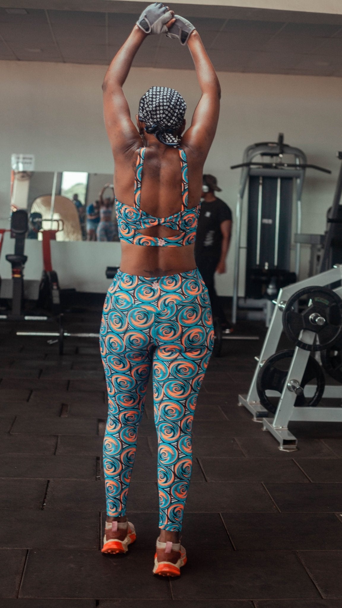 Simba | Back Twist Top and Laced Up Leggings - CocoLiliAfrica